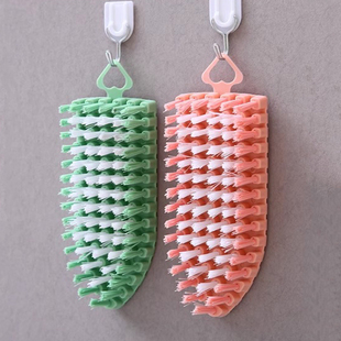 鞋 可挂式 刷洗衣刷浴缸水龙头家务清洁软刷 可弯曲A1pq801 T清洁刷