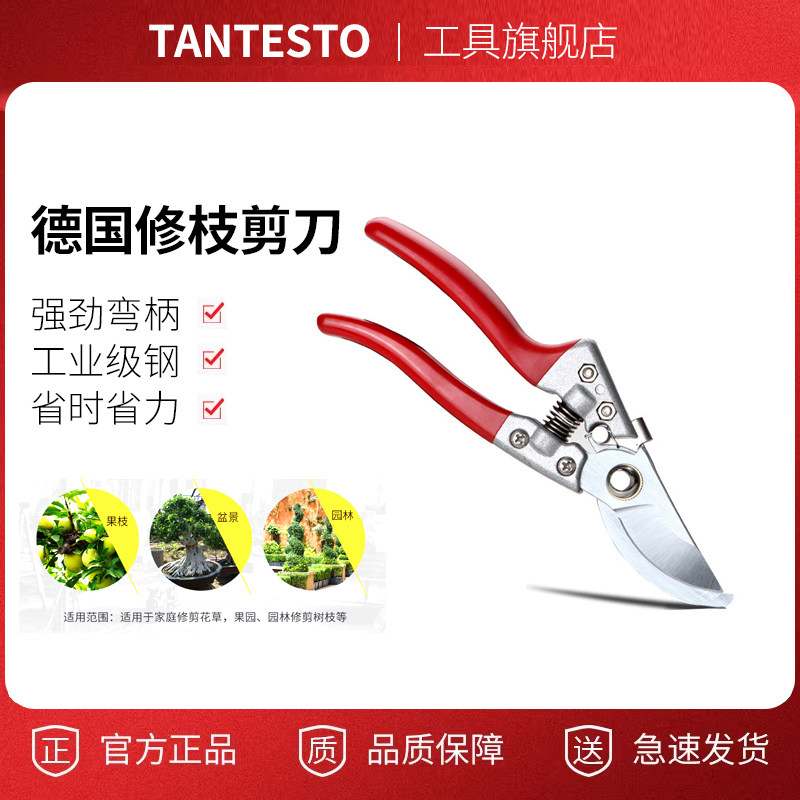 园艺剪修枝剪刀工具TANTESTO