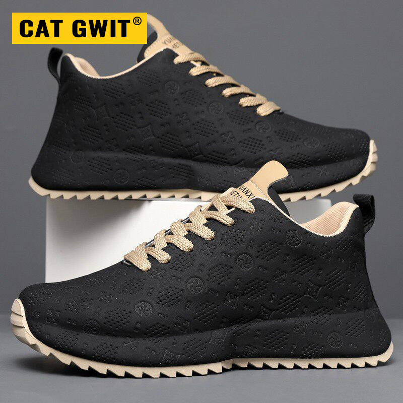 CAT GWIT欧洲站男鞋春季爆款软底时尚休闲阿甘鞋时尚百搭厚底包耐