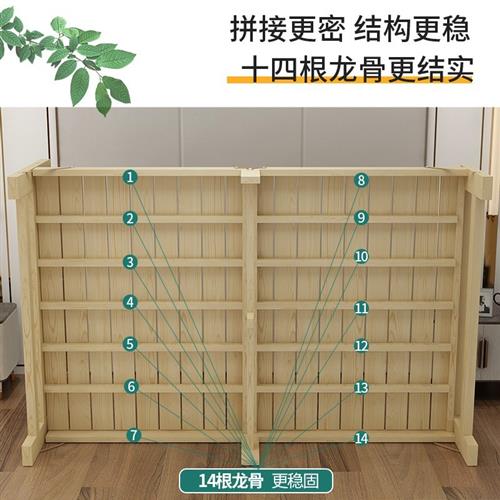 单人床折b叠床小床1.2米双人1.5午休家用结实耐用经济出租房实木