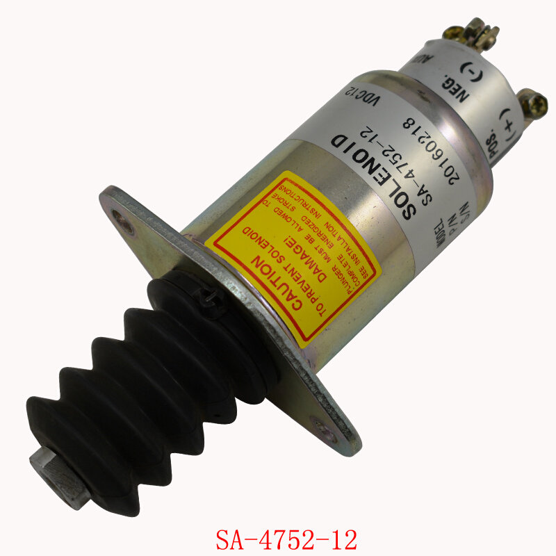 dc12/24v柴油发电机组发动机断油阀停机2003/sa-4752-12/24电磁