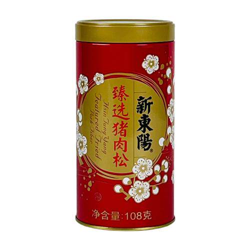 新东阳不添加豆粉猪肉松108g*1罐装健康美味早餐拌饭寿司零食烘焙