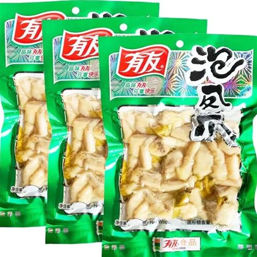 川渝特产有友山椒味泡凤爪泡椒凤爪休闲卤味零食小吃宿舍办公分享