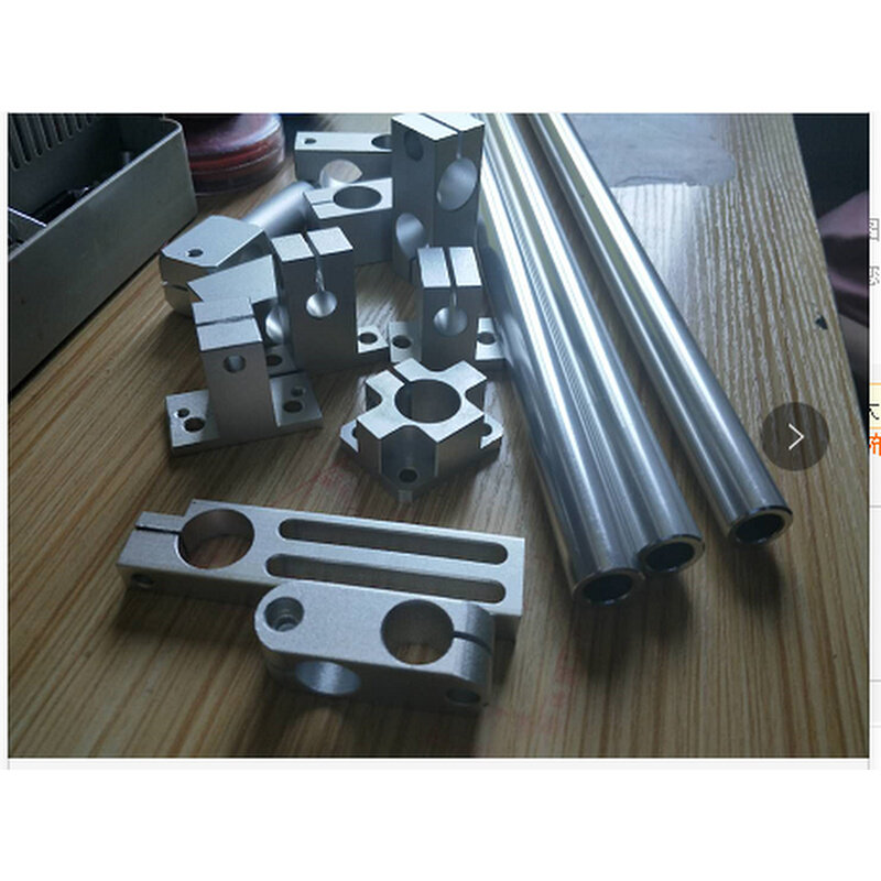 精密铝管冶具管负公差不锈钢管夹具铝合金负公差空心管圆棒夹具