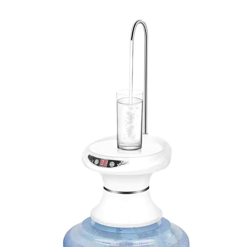 新品桶装水抽g水器加热饮水桶电动吸水神器全自动饮水机抽水器小