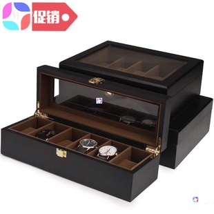 极速Solid wood Europeans quality watch box sorting box mecha