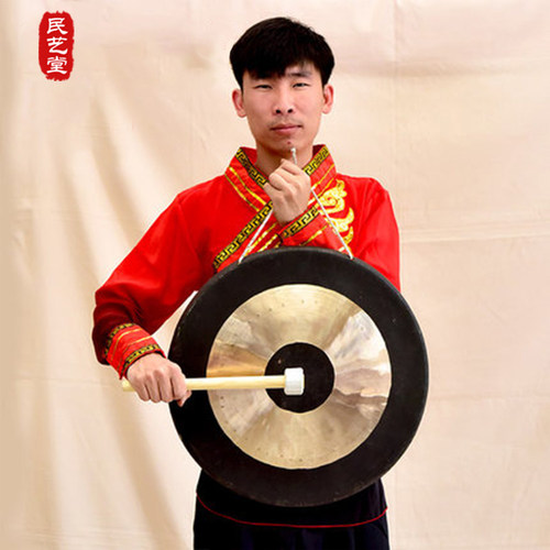 极速开道锣铜锣纯铜锣20 30 40 80高音N锣鼓乐器大锣抄锣防汛锣