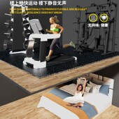 极速健身房橡胶地垫减震垫子w地胶防震隔音地板专用地毯力量区运