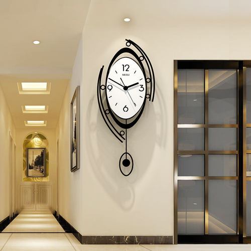 极速MEISD Decorative Wall Clock Pendulum Modern DesigYn Wall