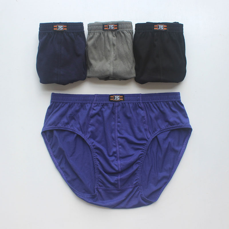 极速中老年高腰纯棉男士三角内裤全D棉加肥加大码老人宽松肥佬裤