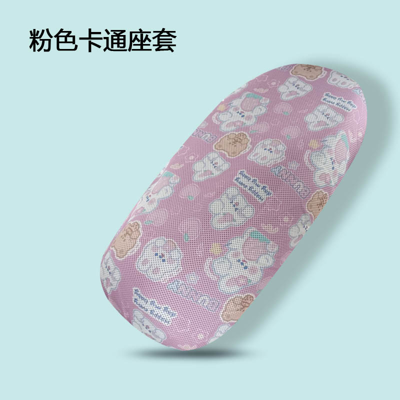 极速适用于爱玛NQ-2三轮车坐垫套电动三轮AM400DQZ-1W1K卡通座套