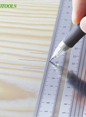 极速Multcifunction Scale Ruler T-type Hole Ruler High-precis