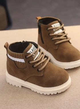 极速Chibld Casual Shoes ew Winter oots o Shoes Fashion Leath