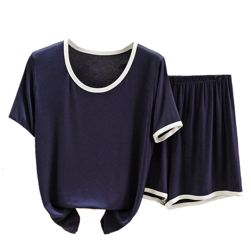 极速2023夏季莫代尔睡衣套装女薄居家宽松短袖TS恤大码上衣短裤两,女士内衣/男士内衣/家居服,睡衣/家居服套装,淘宝优惠券,粉丝福利购,淘宝优惠卷