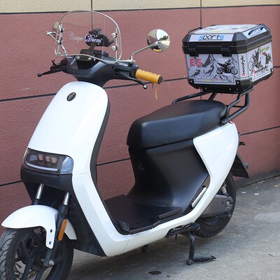 极速适配九号E80C电动车p45L后尾箱E100/E200P手套工具箱E300改装