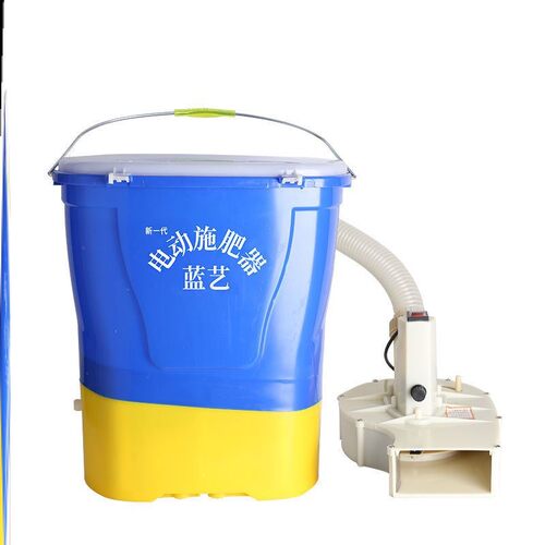 极速新品食电动塘背负投q料机神器农用全自动投M机施肥施肥撒龙器