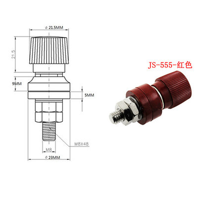 。电焊机接线座电源接线端子 电焊机逆变器 接线柱 JS- 555