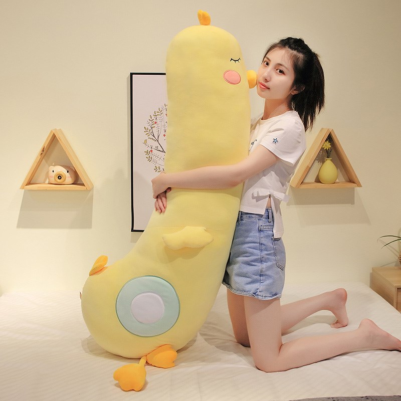 毛绒玩具抱着睡觉公仔女生专用夹腿神器可拆洗抱枕长X条娃娃大玩
