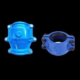 铸铁变径哈夫节大小头堵漏器承插口抢修接管道接头交口卡子抱箍