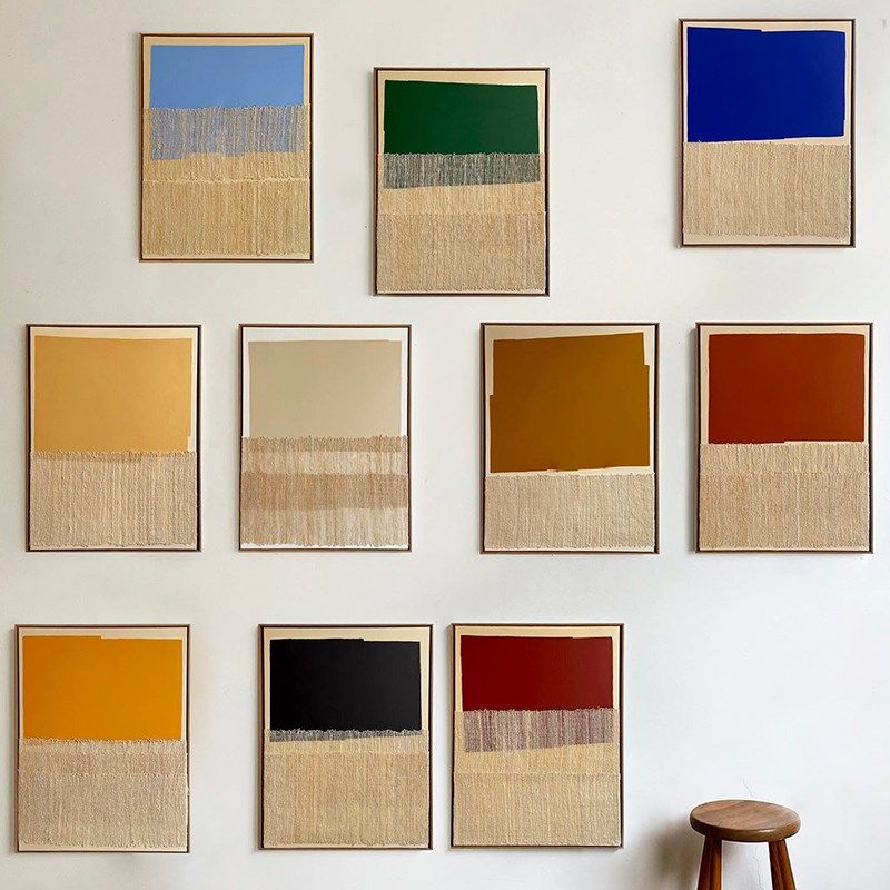 高级感奶油原木风壁画卧室客厅墙面餐边柜装饰画餐厅艺术挂画新款,家居饰品,现代装饰画,淘宝优惠券,粉丝福利购,淘宝优惠卷