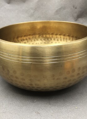 古玩杂项佛音 铜碗 瑜伽碗套装 大中小号家Q居摆件 客厅 中式