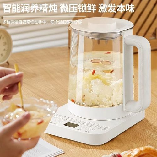德国智能恒温养生壶多功能烧水壶大容量全自动煮花茶壶家用电热杯