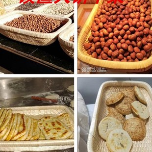 手工编织柳编笸箩簸箕干果卤肉菜馍饼筐柳条编篮老式簸箩现捞箩筐