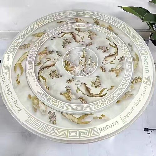 304特厚不锈钢圆桌可折叠家用餐桌吃饭圆台桌连体折叠圆桌免安装