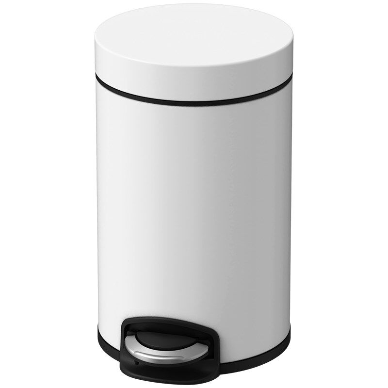 BOBO轻奢不锈钢垃圾桶家用高档简约厨房客厅卫生间脚踩式带盖收纳