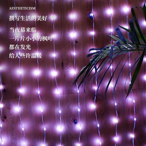 DIY编程涂鸦智能家居APP窗帘灯RGB幻彩点控皮线灯氛围灯窗帘灯串