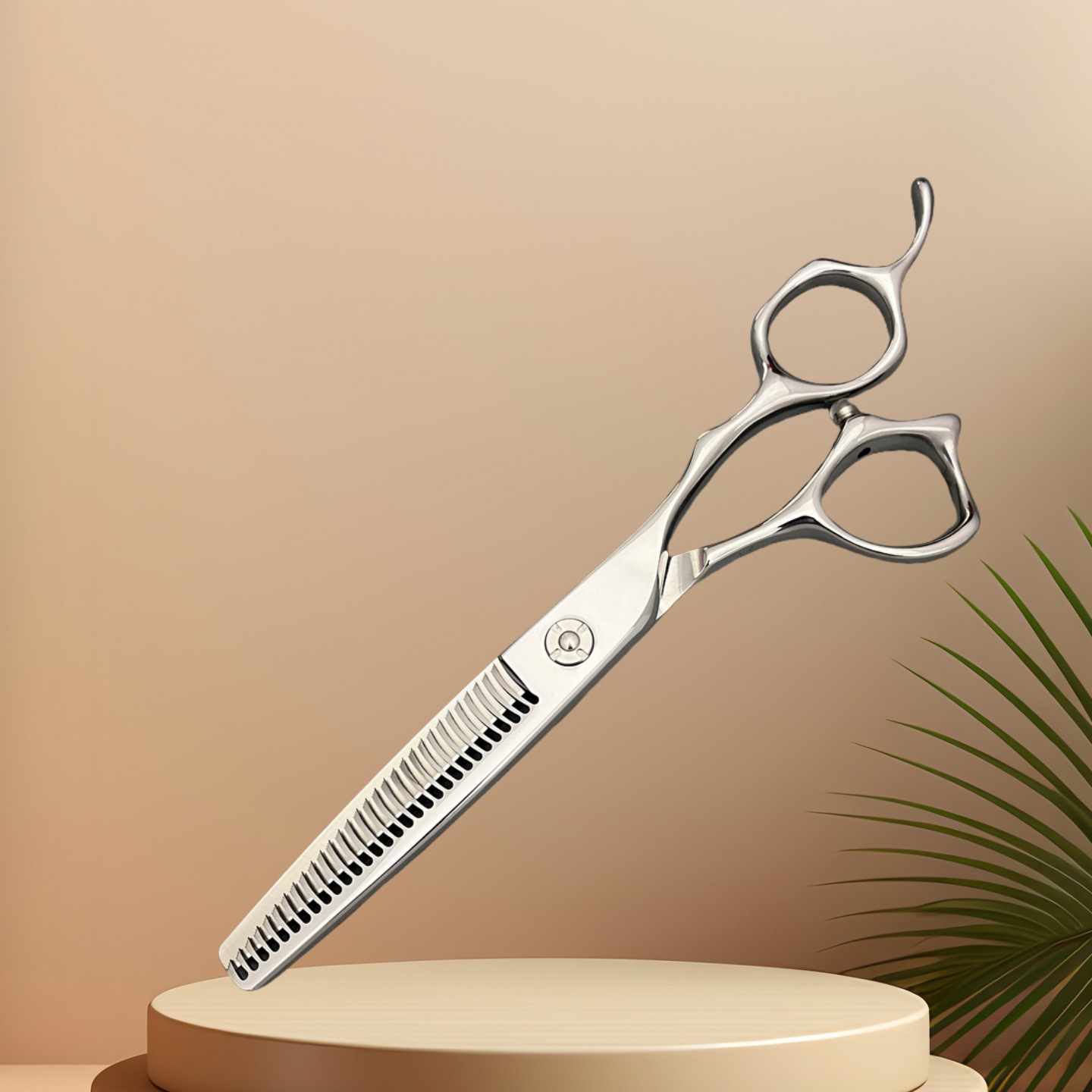 440C美发剪刀制造 鹿角齿理发剪 SG-6寸 牙剪 剪刀厂 发型师剪刀