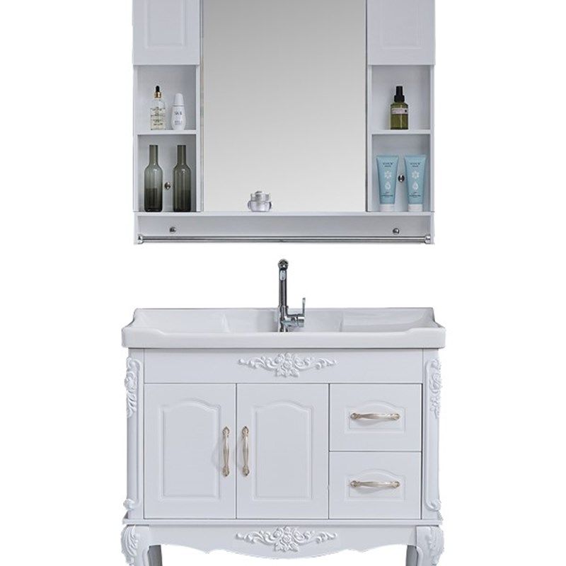 欧式浴室柜组合脸盆柜落地式浴室脸盆柜综合脸盆可及奢华简约,家装主材,浴室柜组合,淘宝优惠券,粉丝福利购,淘宝优惠卷