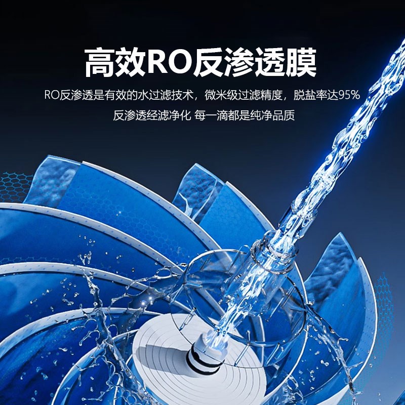 ro反渗透净水器diy组装家用通用滤芯滤水机自吸式厨房ro膜过滤器