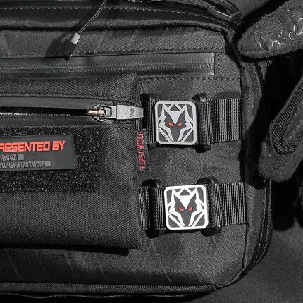 Molle系统用士气章贴底座机能魔术贴底座Molle转换座战术章毛面