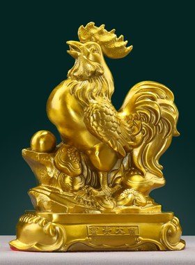 纯黄铜十二生肖摆件家居装饰鼠牛虎兔龙蛇马羊猴鸡狗猪全套吉祥物