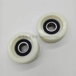 迅达扶梯导向轮75*35*6204扶手带压带轮50625859测速轮