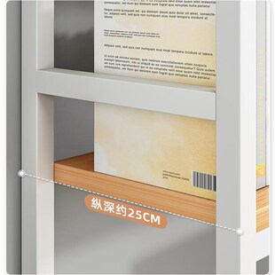 书架桌面洞洞板置物架桌上多层收纳架学生家用书桌电脑桌铁艺架子