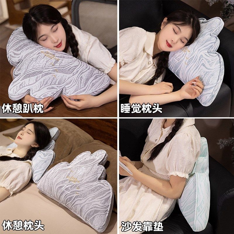 夏季冰丝靠山抱枕沙发靠枕护腰枕办公室座椅靠背枕靠垫轻奢高档,居家布艺,靠垫/抱枕,淘宝优惠券,粉丝福利购,淘宝优惠卷