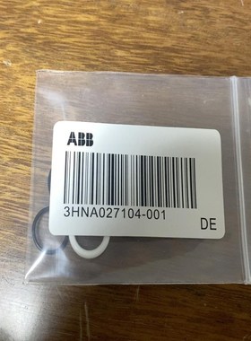 ABB压力传感器密封圈3HNA027104-001