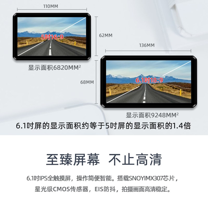 突破者M2M12Proo摩托车行车记录仪胎压M3导航一体车机无线投屏防