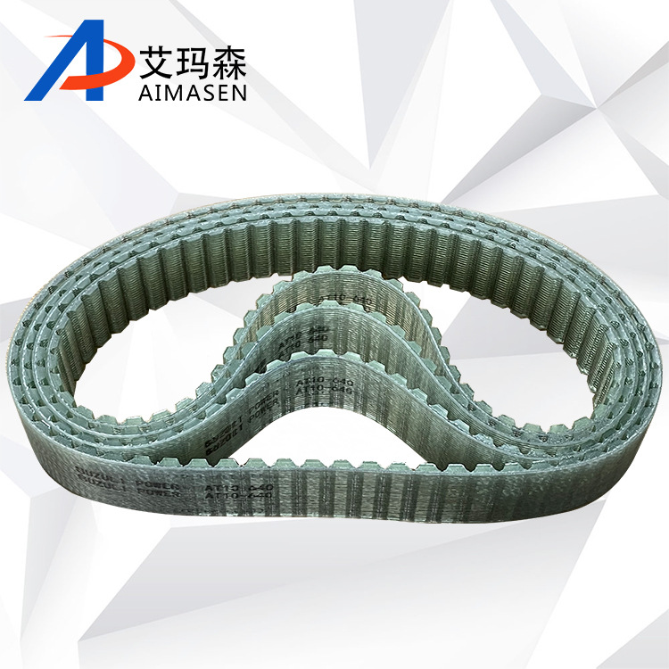 AT10聚氨酯同步带 透明耐油PU传动带?同步带 pu小型输送机