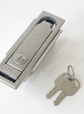 通用机柜锁ms713不锈钢门锁MS713带挂304材质配电箱柜门锁电箱锁