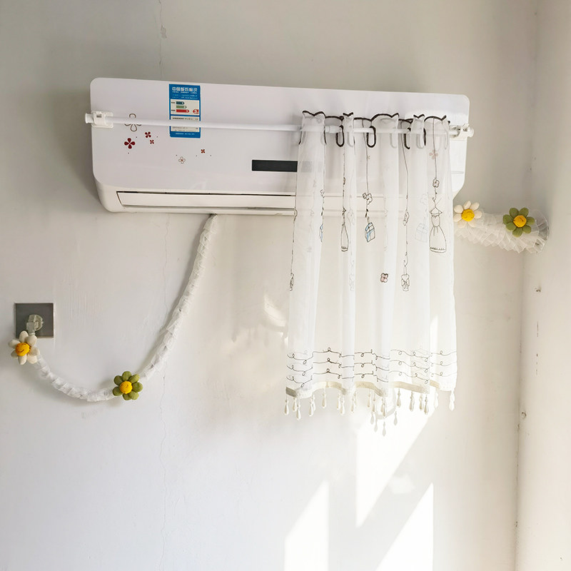 免安装不凝水卧室空调挡风板帘防直吹出风口过滤遮风帘冷气罩帘