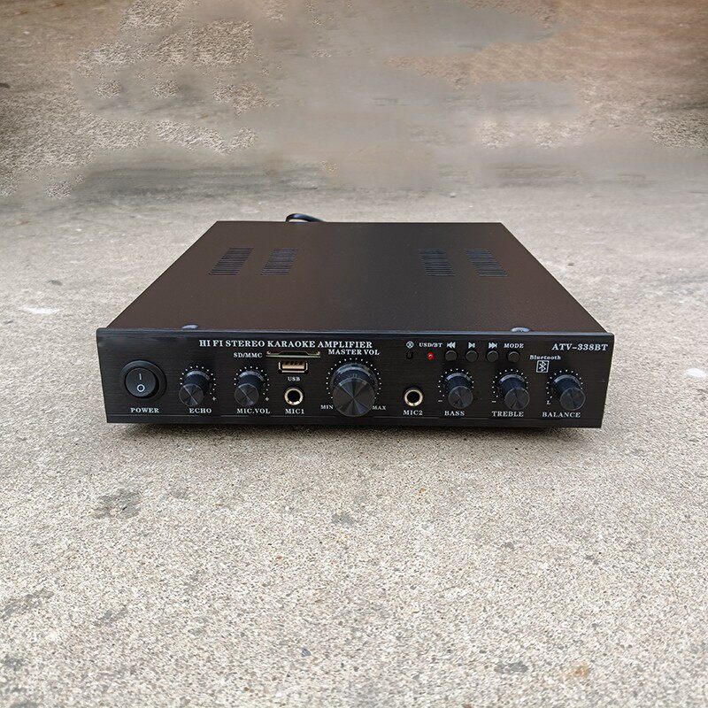 5声道HiFi功放发烧功放OK 电脑家用混响功放功放机大功率家用音响