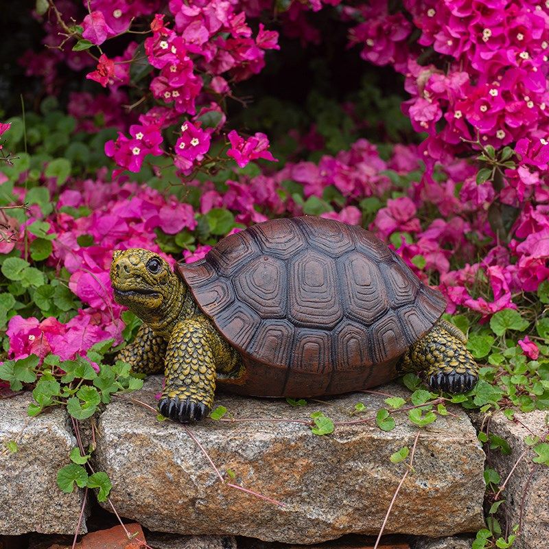 花园装饰庭院摆件户外园林装饰摆件树脂工艺品仿真动物大乌龟摆件,家居饰品,户外/庭院摆件,淘宝优惠券,粉丝福利购,淘宝优惠卷