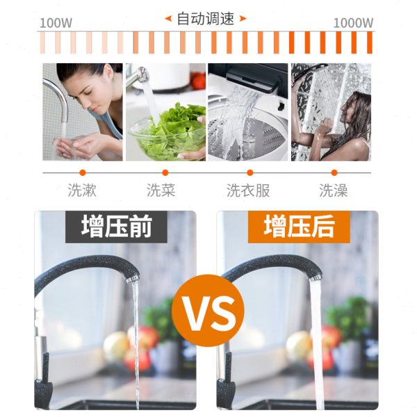 渝乐永磁智能变频增压泵家用全自动抽水加压自吸泵