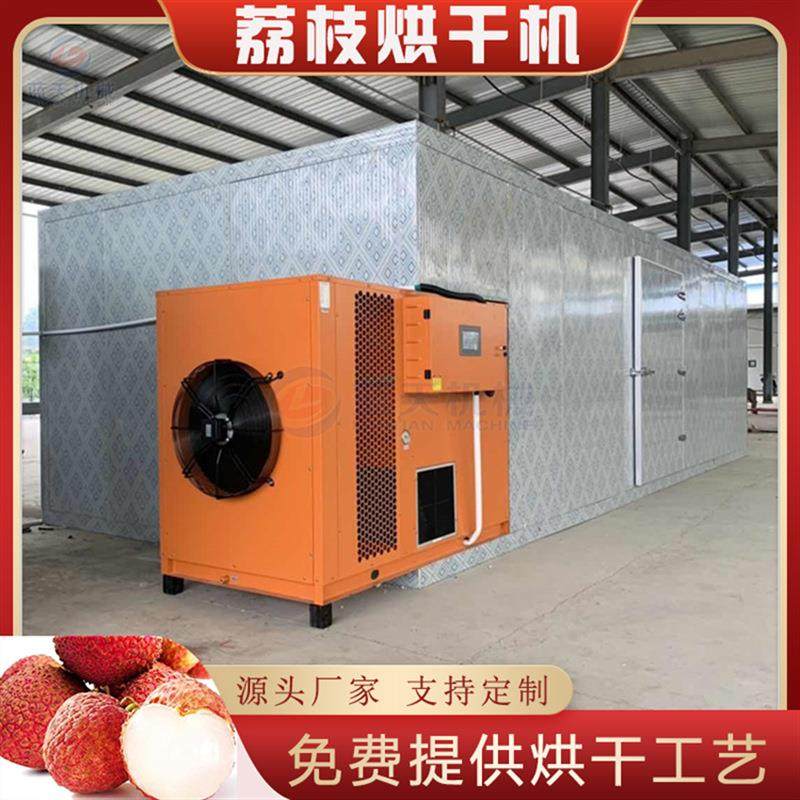 荔枝龙眼烘干机 大型离枝荔枝肉烘干设备智能控温 龙眼水果烘干房