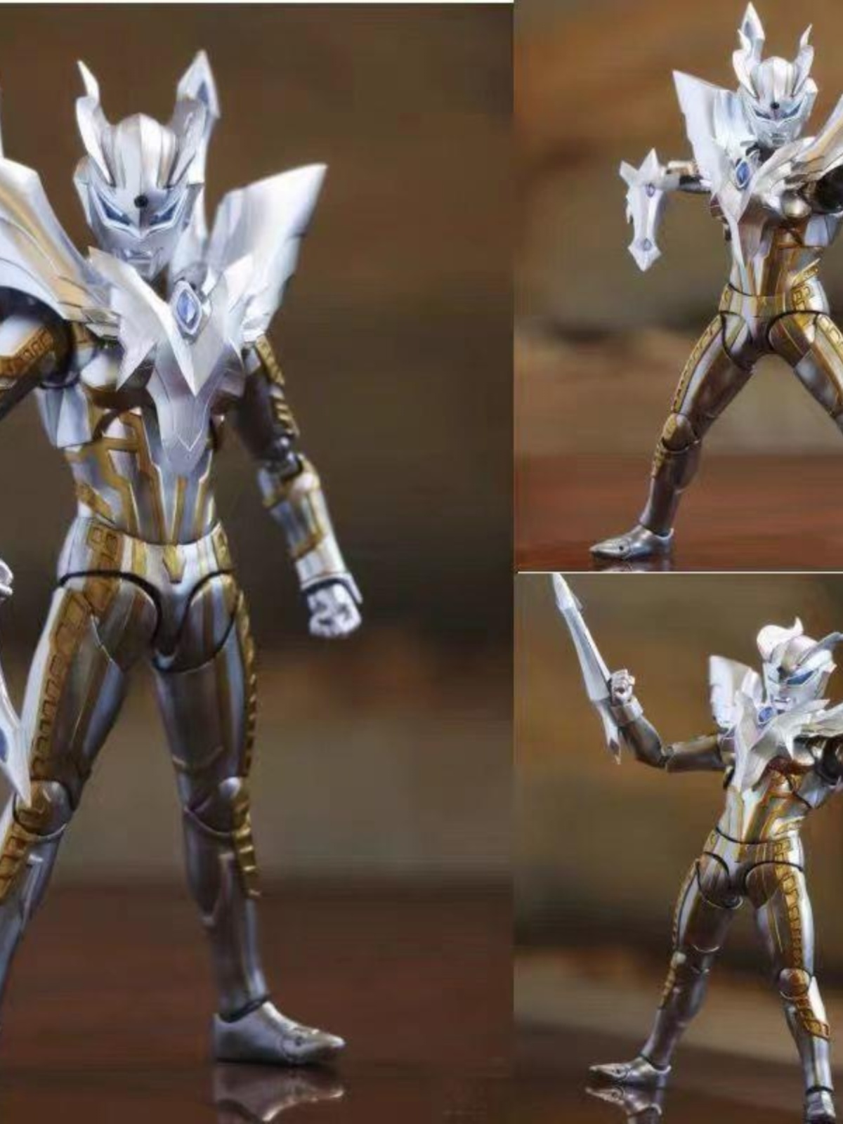 SHF光辉赛罗奥特曼手办究极闪耀黄金布莱泽关节可动人偶模型男孩