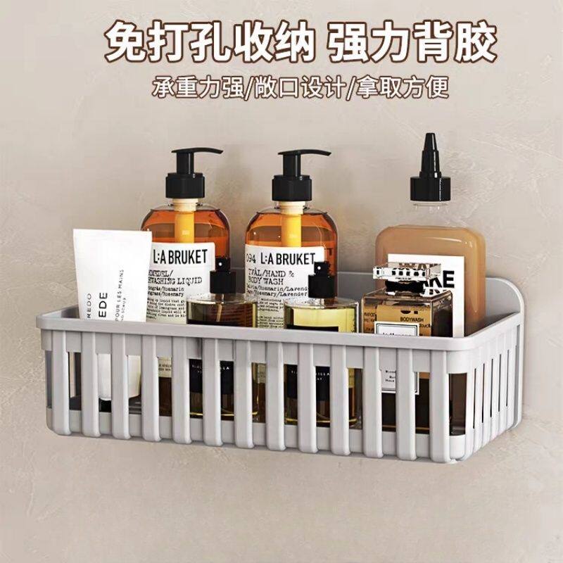 粘贴侧挂简易放菜置物架厨房杂物物品放置架理发店储物架