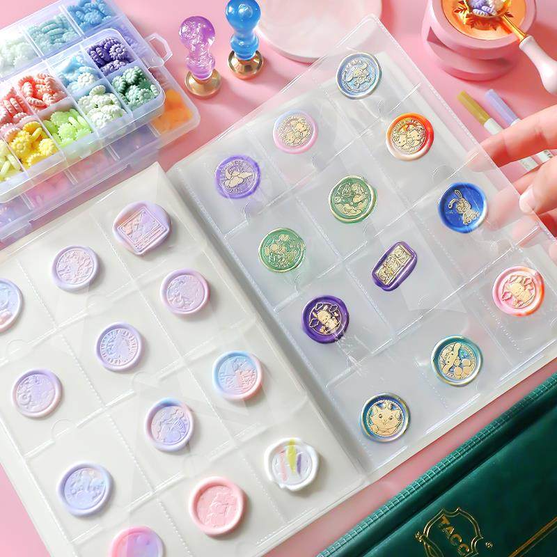 火漆币收纳册皮革蜡标火漆印收藏品图鉴卡火漆册铜头印章火漆蜡盖,鲜花速递/花卉仿真/绿植园艺,割草机/草坪机,淘宝优惠券,粉丝福利购,淘宝优惠卷